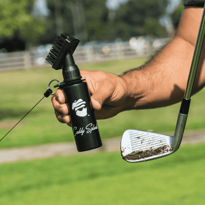 Original Golf Club Water Brush Cleaner - Black Caddy Splash