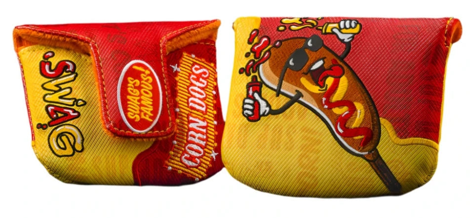 Swag Golf - Corn Dog Mallet Putter Headcover *opened, no bag* - The Golf Guys Online
