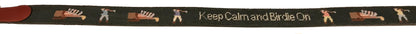 Golf Birdie On Needlepoint Belt - The Golf Guys Online