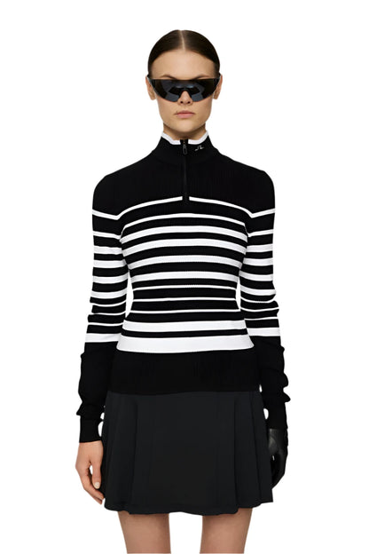 J. Lindeberg Cheryl Knitted Zip Sweater - The Golf Guys Online