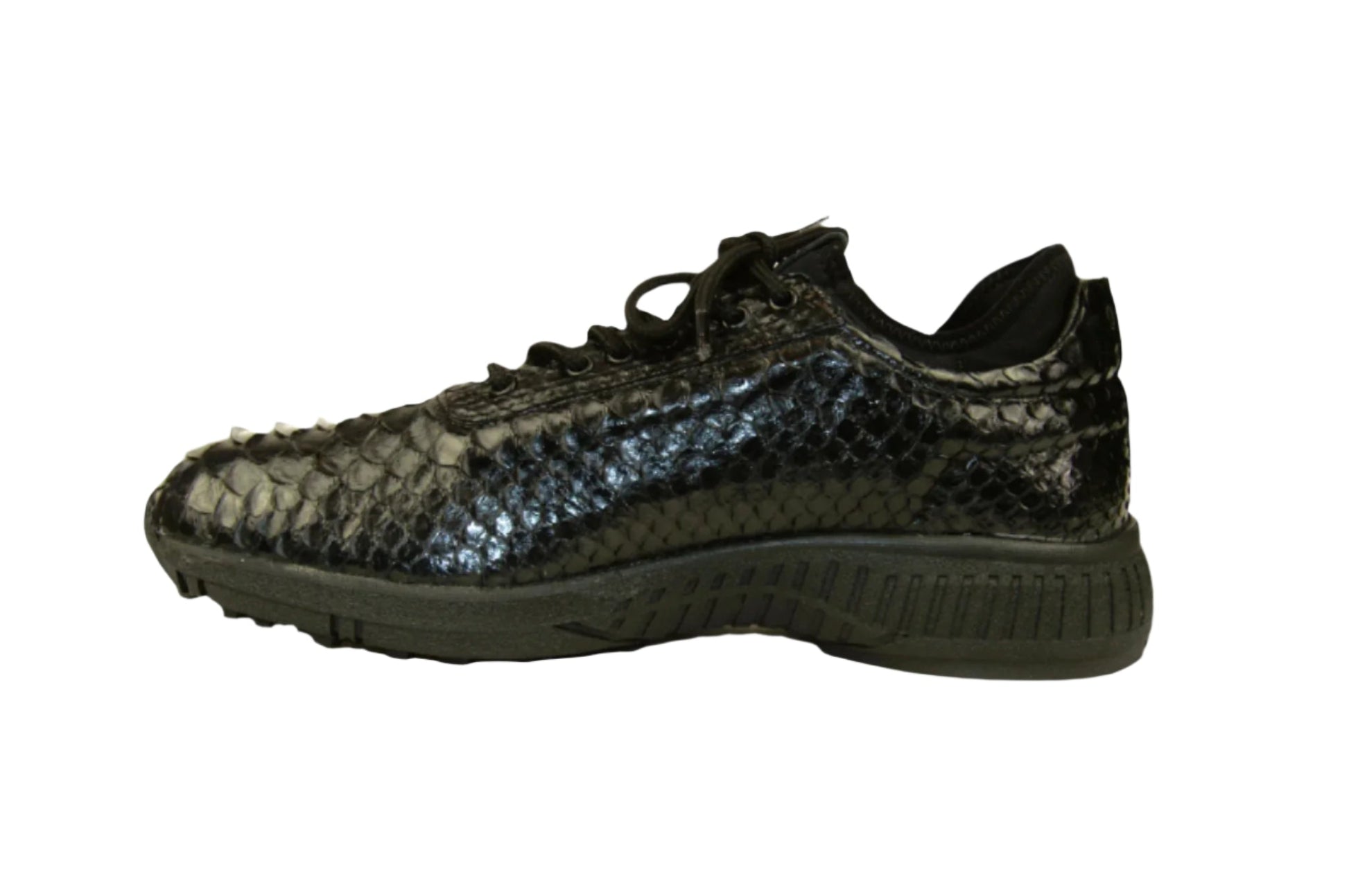 W&H Viper - Python Women's Golf Shoes in All Black