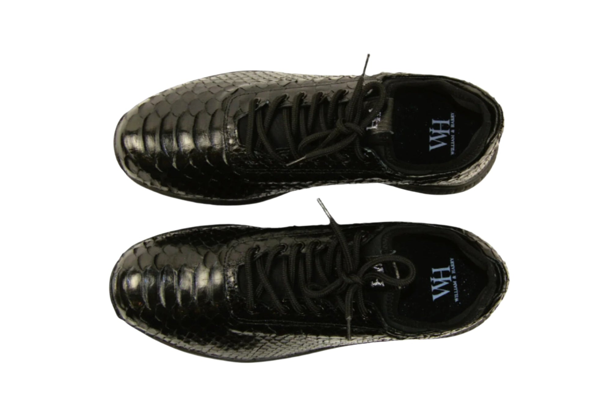 W&H Viper - Python Women's Golf Shoes in All Black