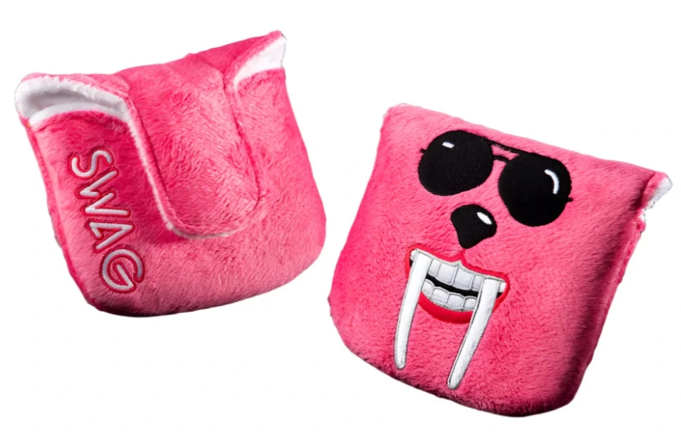 Swag Golf - Faithful Saber-Tooth Mallet Putter Headcover *opened, no bag* - The Golf Guys Online