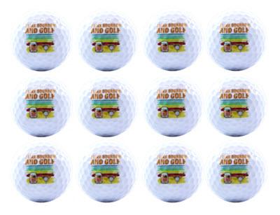 New Novelty I Like Bourbon and Golf Balls