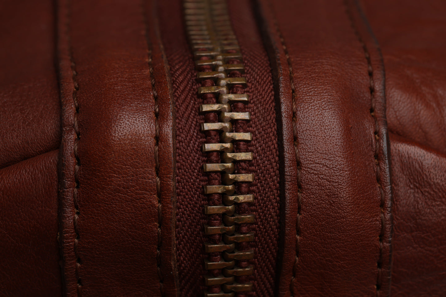 W&H Weekender - Brown Leather Golf Travel Bag