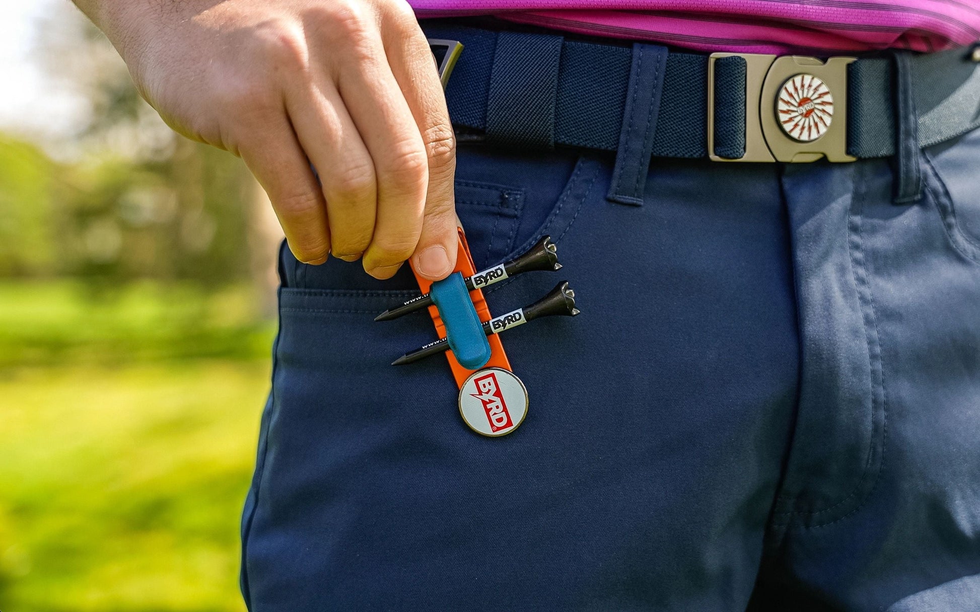 THE BYRD GOLF CLYP - Red Cardinal - The Golf Guys Online