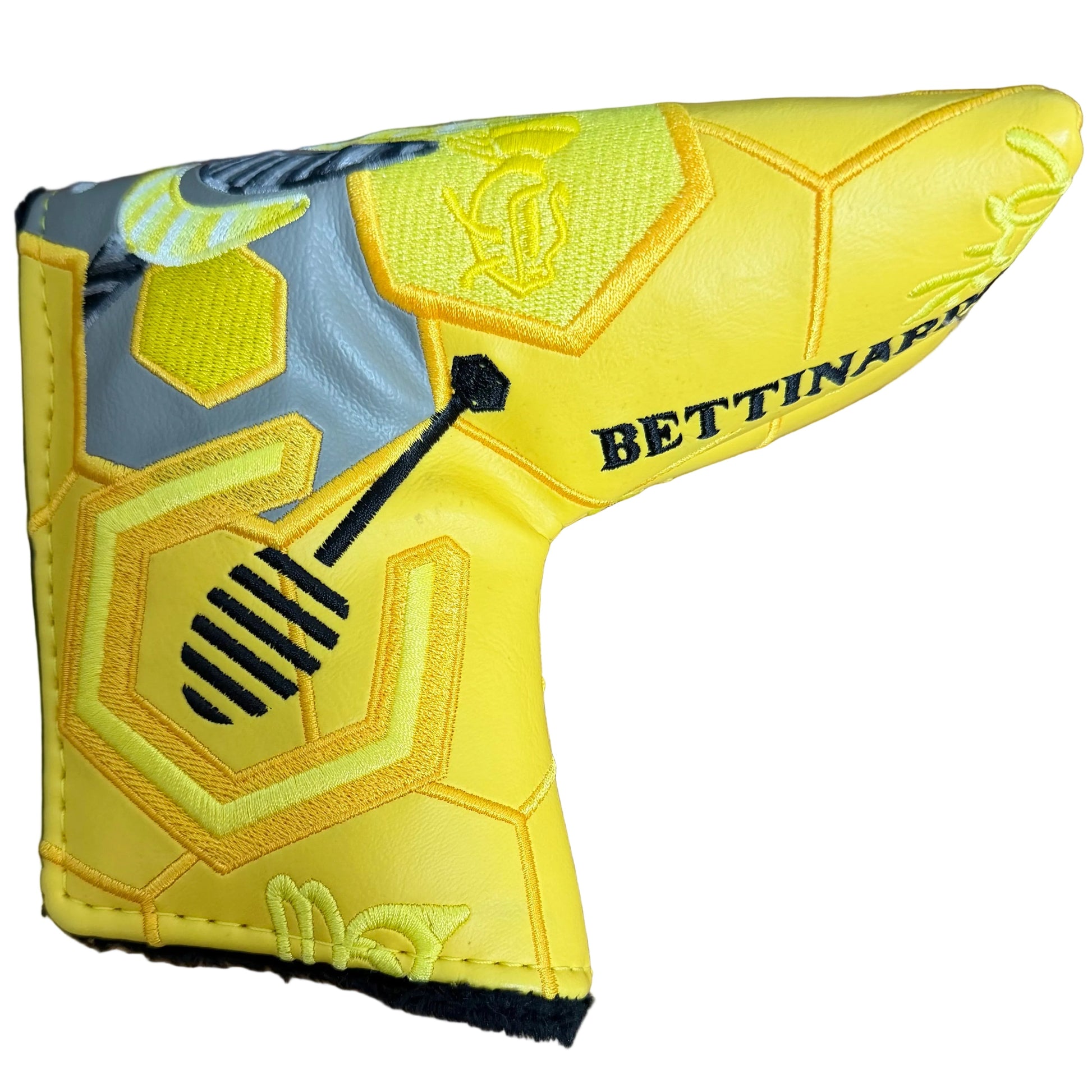 Bettinardi Tour Department Yellow Bee Hive Limited Blade Putter Headcover