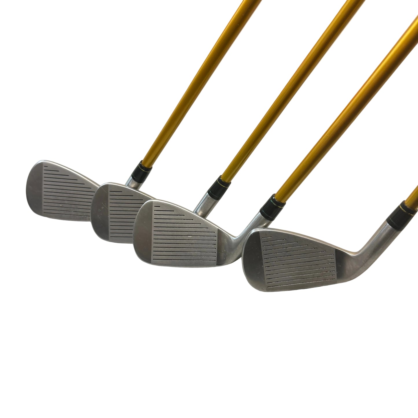 Pre- Owned Honma Beres IS-06 4 Star Iron Set (4-11,SW,AW) w/ Honma ARMRQ X 47 Flex-S (Stiff) Graphite Shaft Right Hand [Playing Length: 0.75 long] (Average)