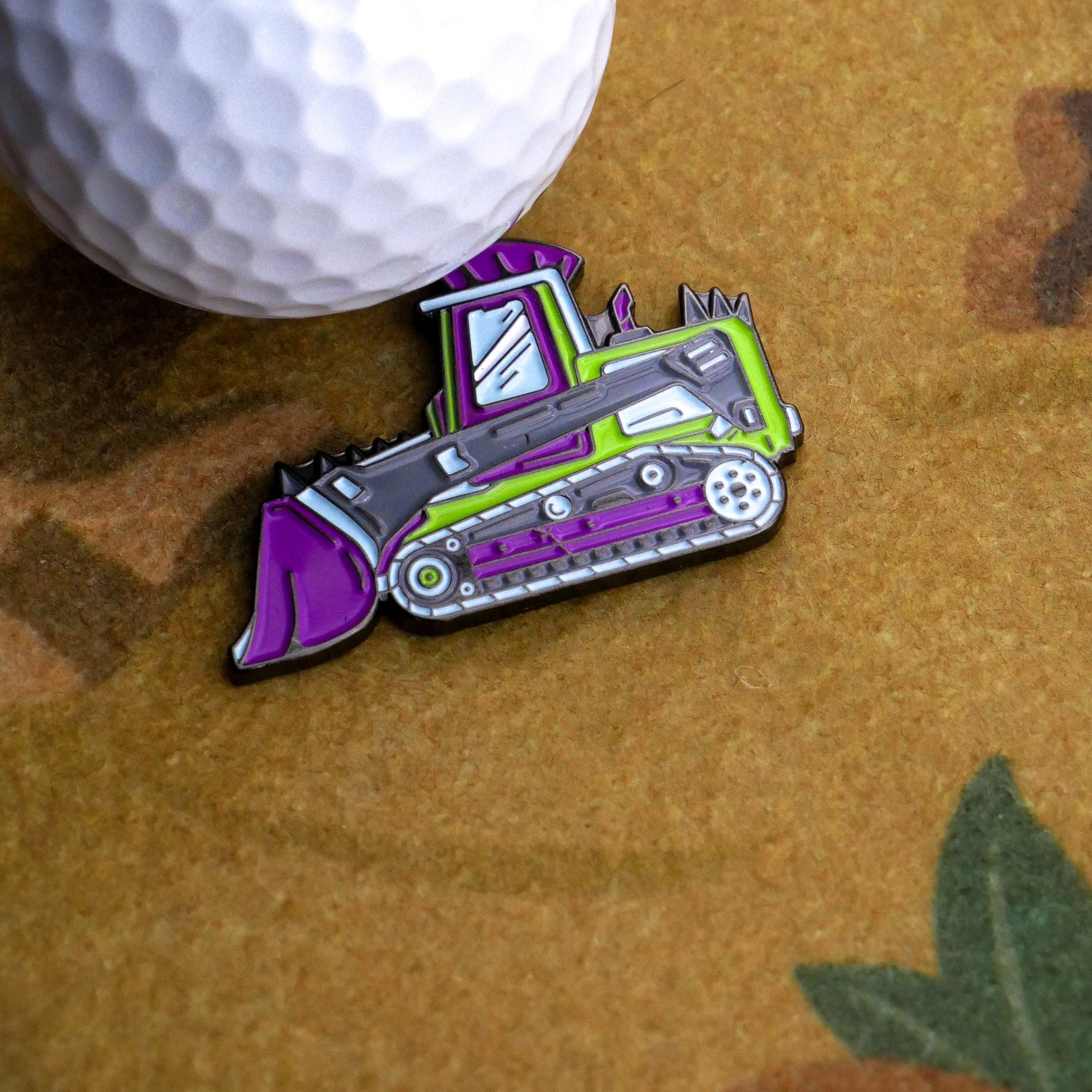 Danger Dozer Ball Marker