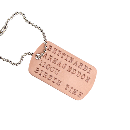 Bettinardi - CU Armageddon Dog Tag Marker - The Golf Guys Online