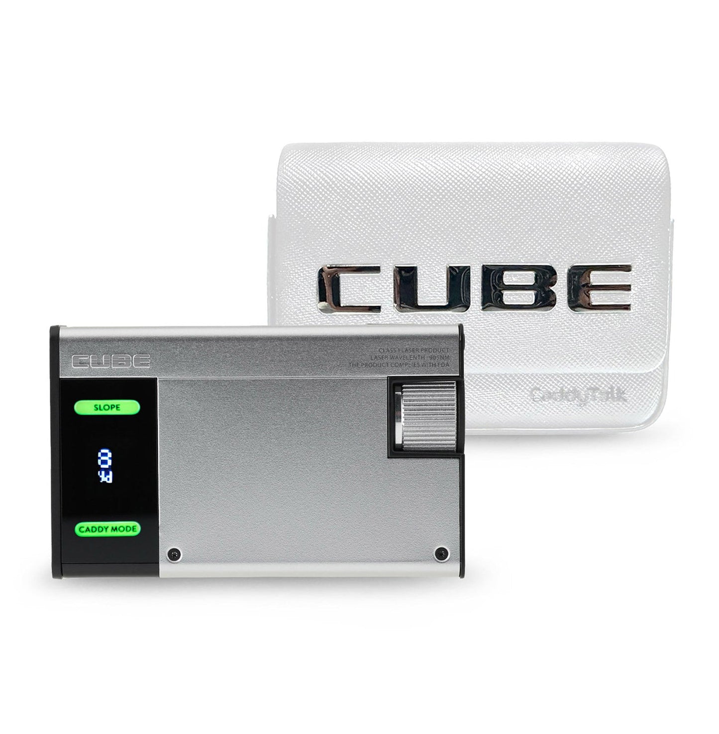 CaddyTalk CUBE Laser Rangefinder - The Golf Guys Online