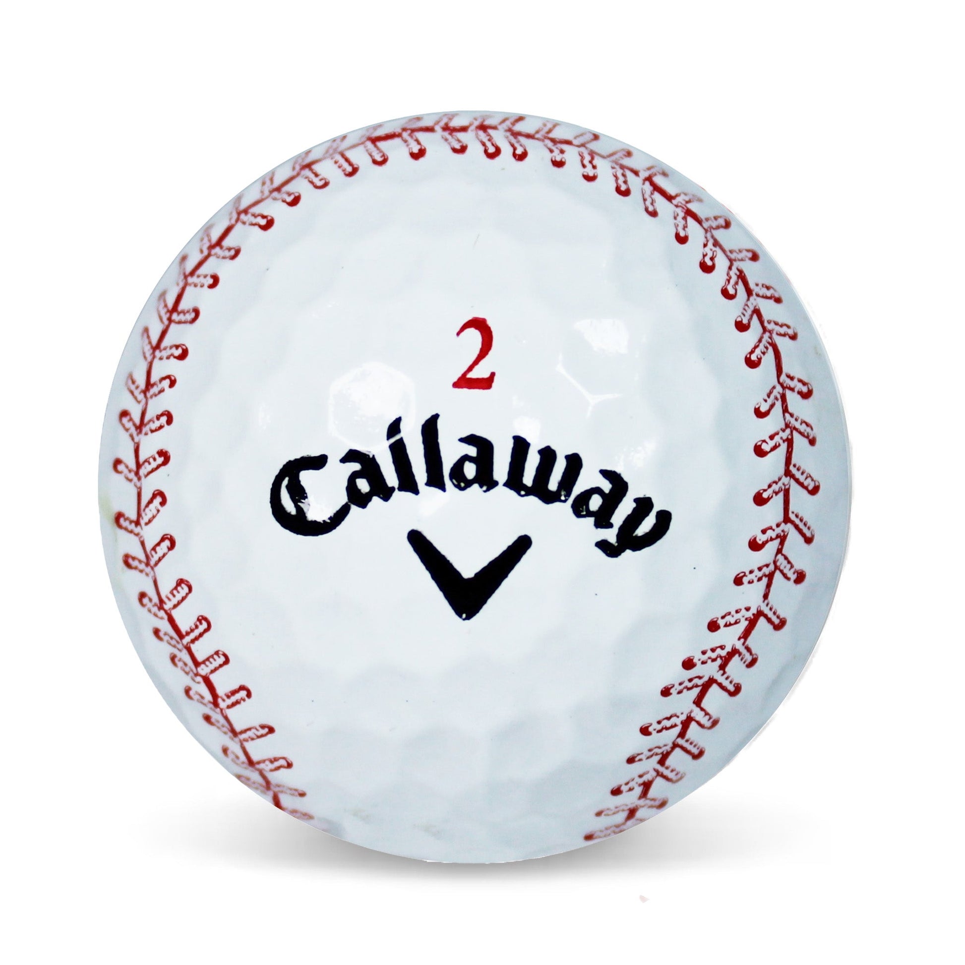Personalized Refurbished Callaway Chrome Soft Baseball Golf Balls