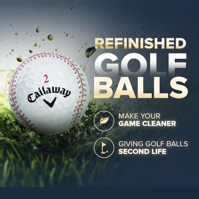Personalized Refurbished Callaway Chrome Soft Baseball Golf Balls