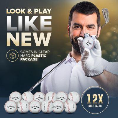 Personalized Refurbished Callaway Chrome Soft Baseball Golf Balls