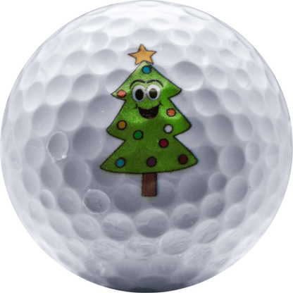 New Novelty Friendly Christmas Trees Golf Balls