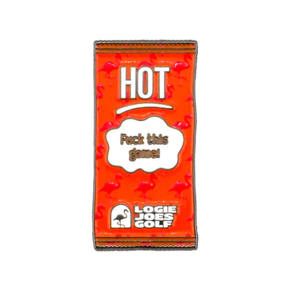 Hot Taco Sauce Packet Ball Marker