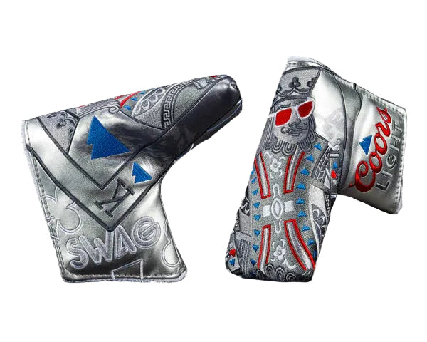 Limited Swag Golf - Coors Light x SWAG King Blade Putter Headcover *opened, no bag