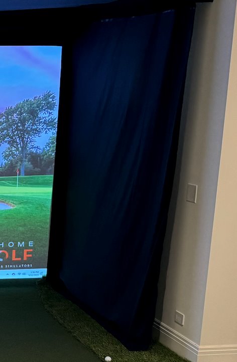 SIG Golf Simulator Curtains - The Golf Guys Online