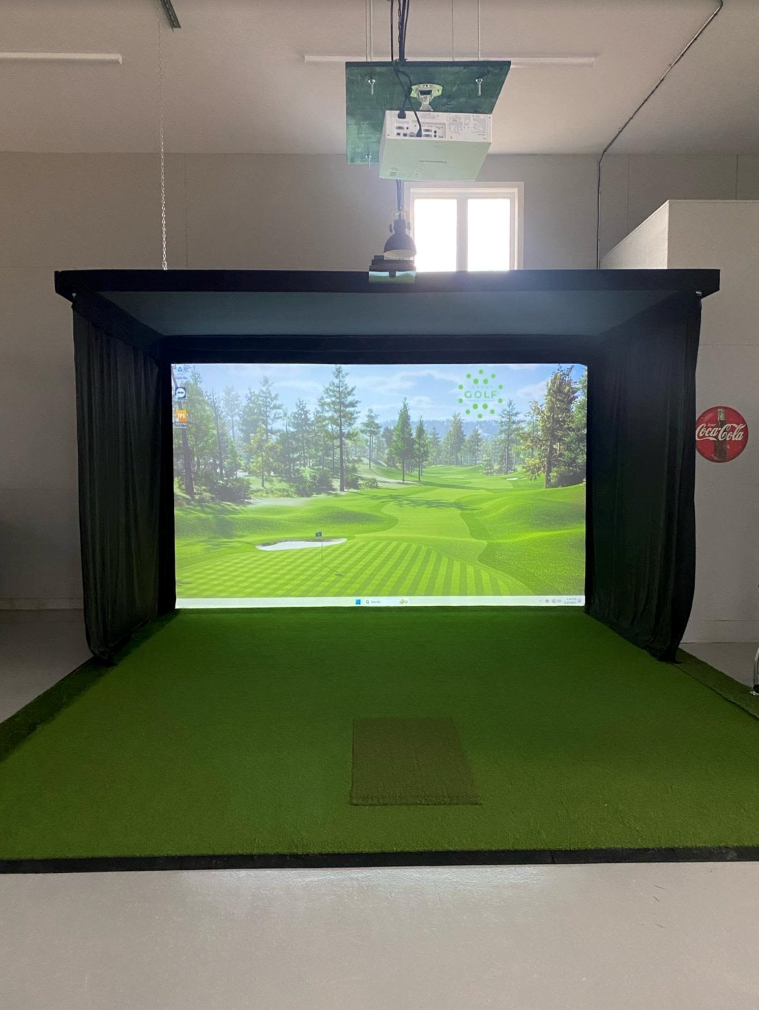 SIG Golf Simulator Curtains - The Golf Guys Online