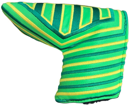 Limited Bettinardi Green/Yellow T Design Blade Putter Headcover