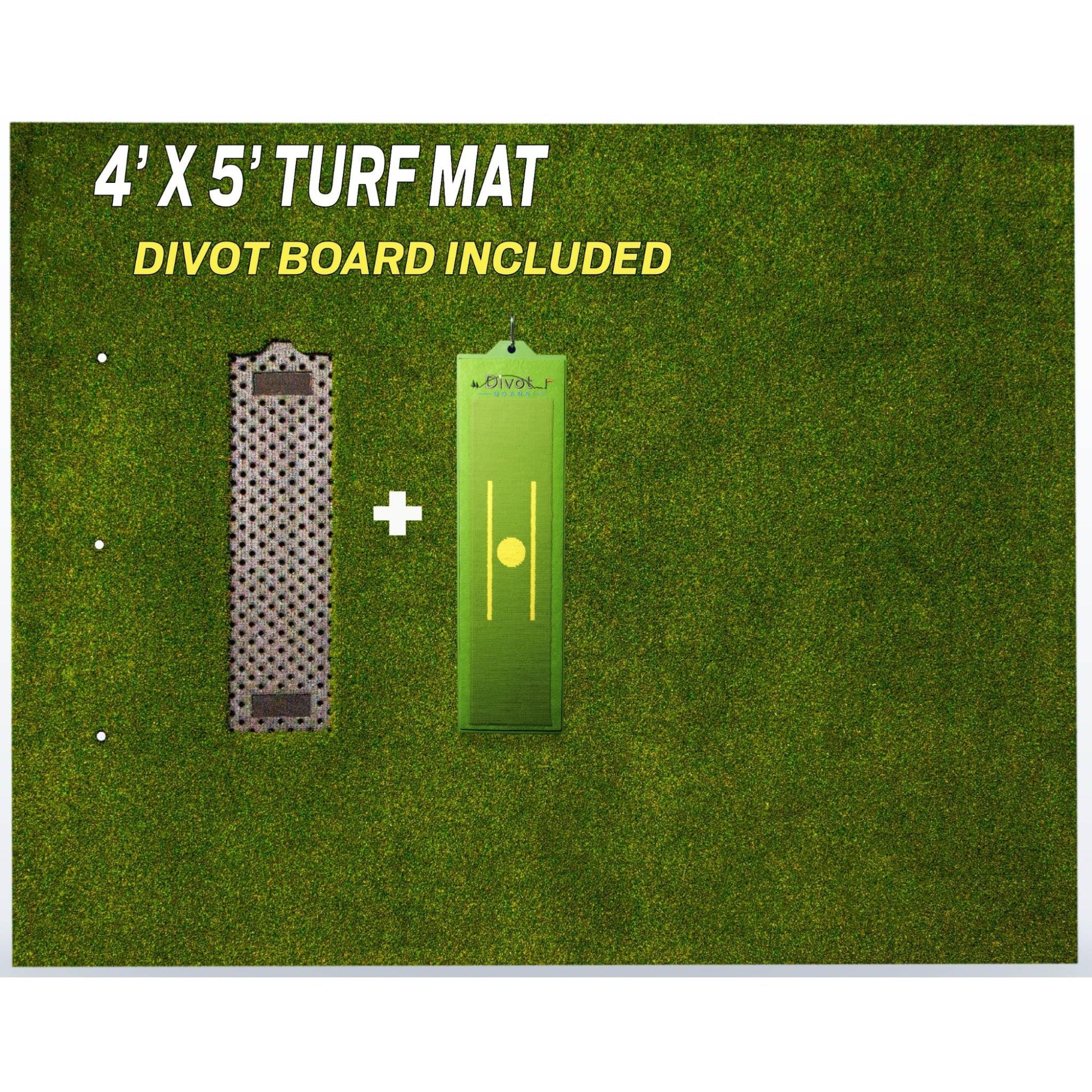 Divot Board Turf Mat 4x5 - Bundle - The Golf Guys Online