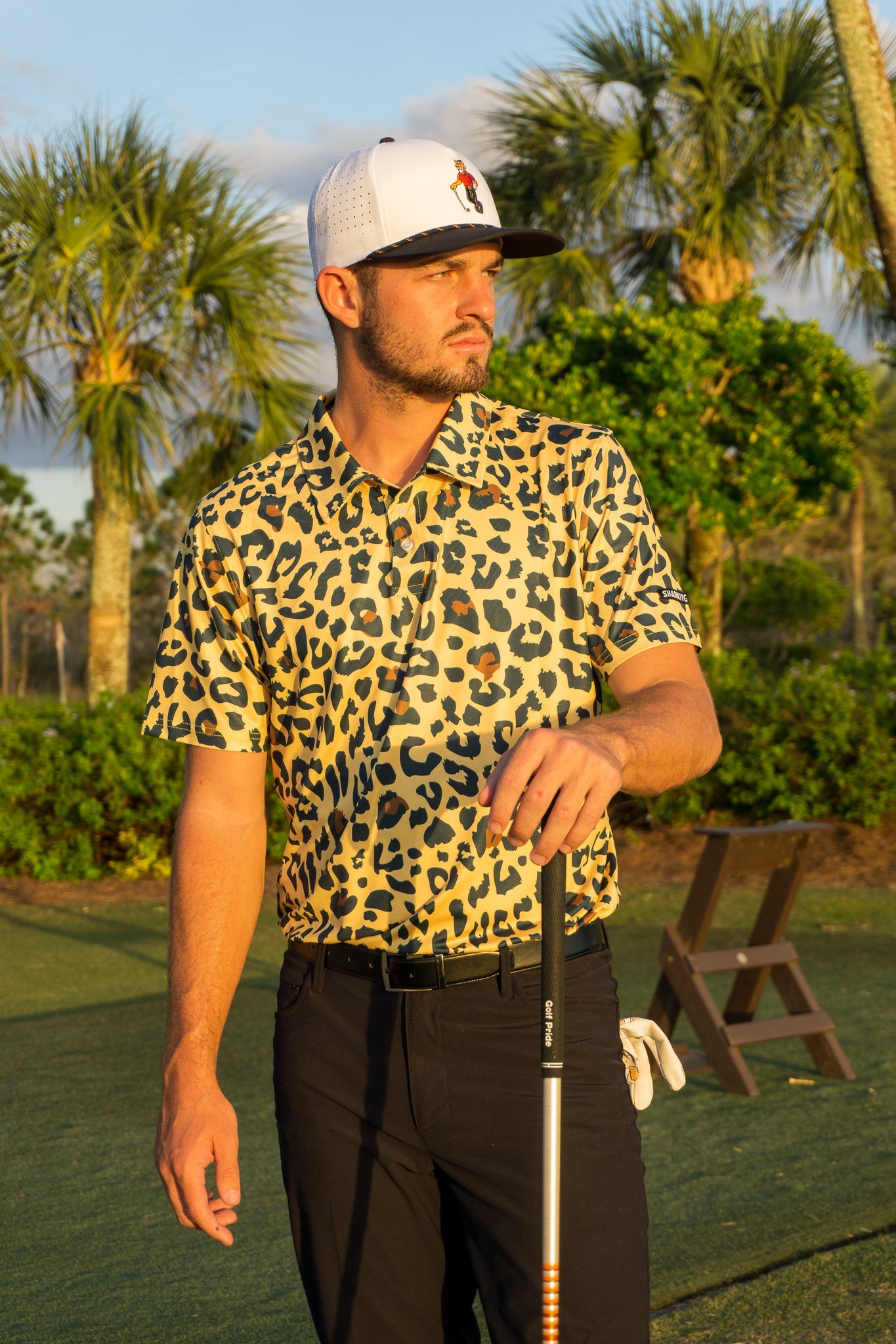 Tiger Black Golf Rope Hat - The Golf Guys Online