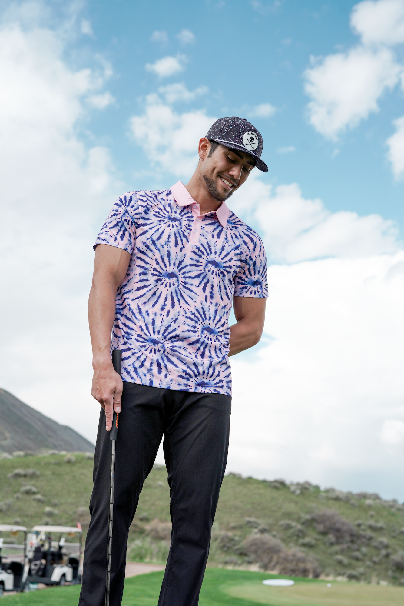 Tie Dye Polo - The Golf Guys Online
