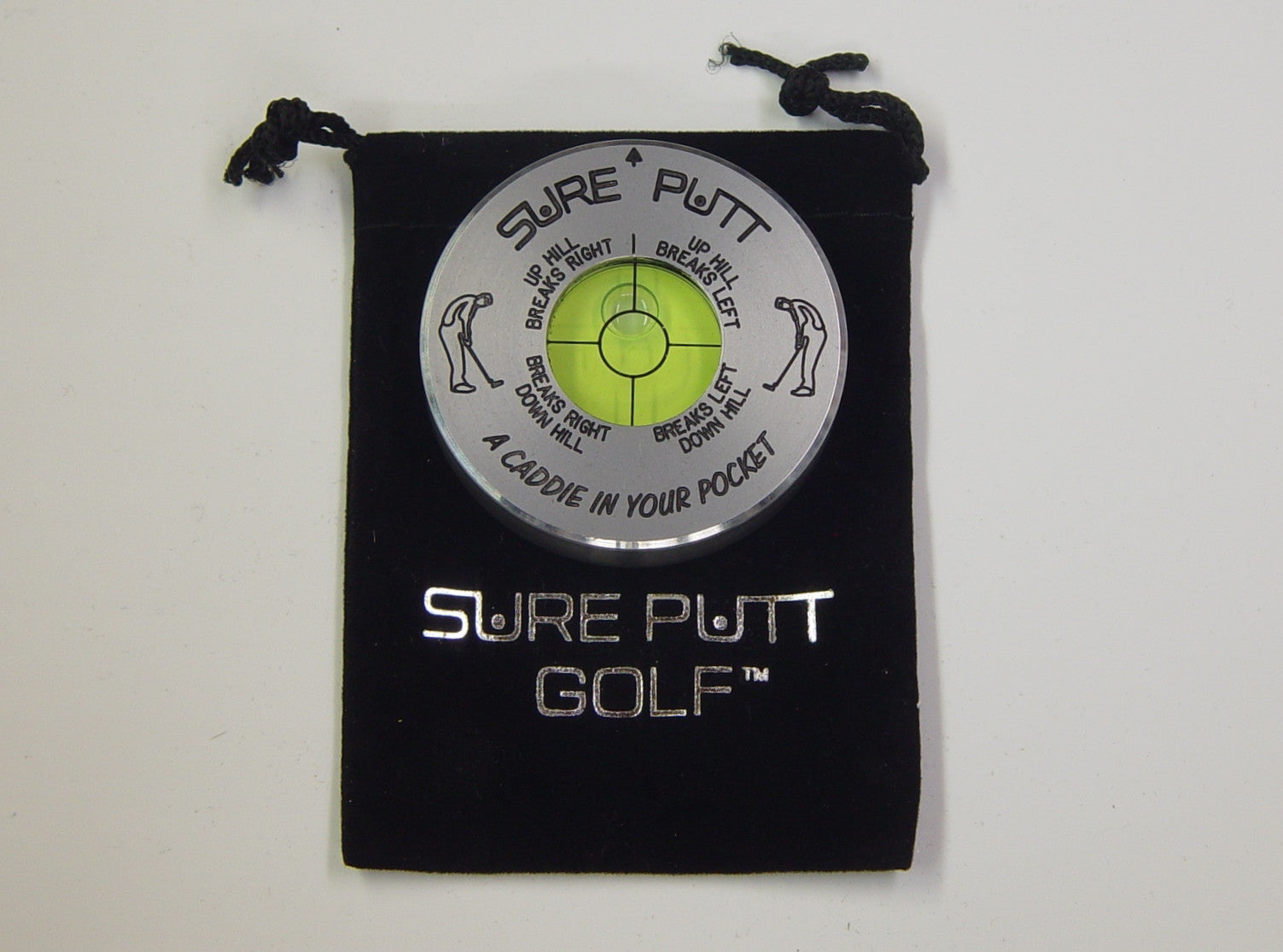 Sure Putt Pro Golf Green Reader - Silver - The Golf Guys Online