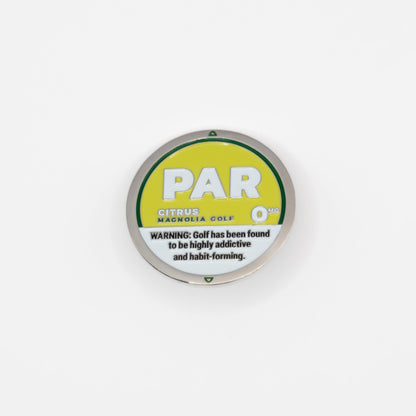 "PAR" BALL MARKER - Citrus