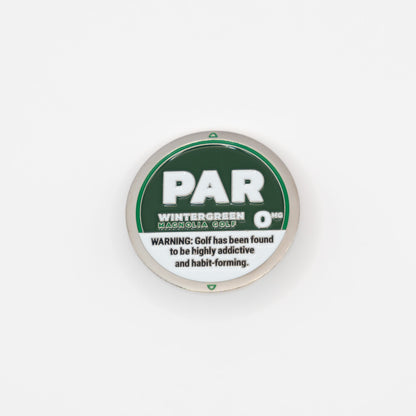 "PAR" BALL MARKER - Wintergreen