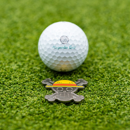 Straw Hat Ball Marker