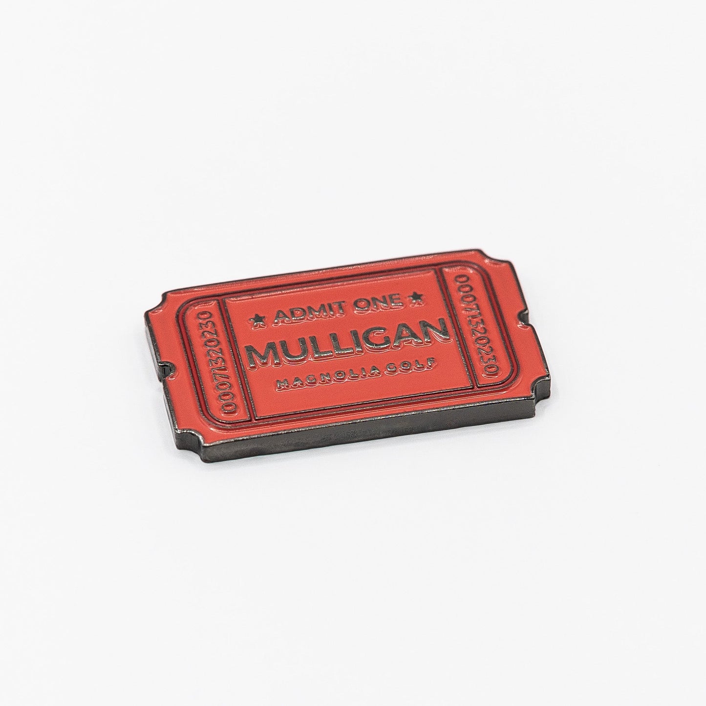 Mulligan Ticket Ball Marker