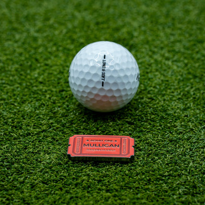 Mulligan Ticket Ball Marker
