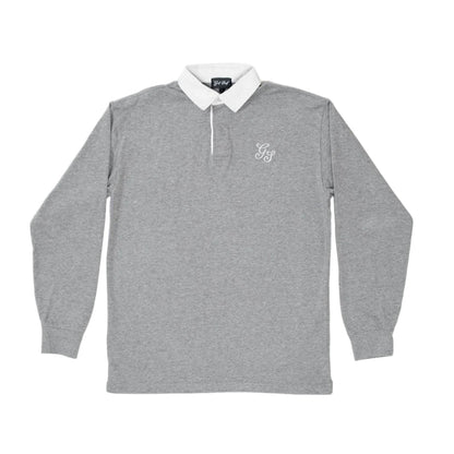 Golf Stuff - Grey Long Sleeve Polo - The Golf Guys Online