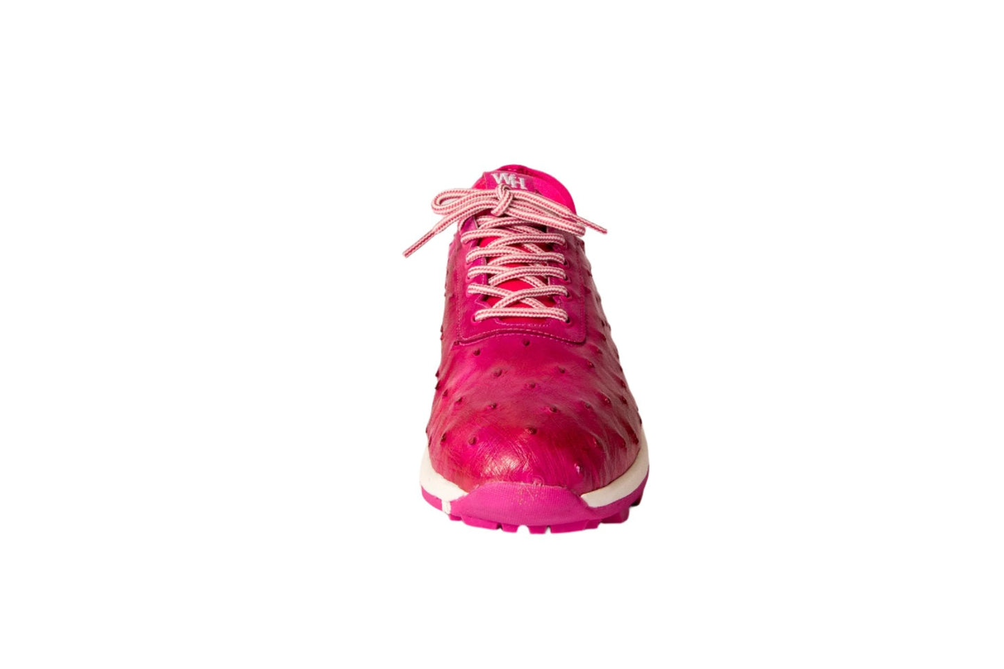 W&H Eagle - Ostrich Skin Women's Golf Shoes in Pink