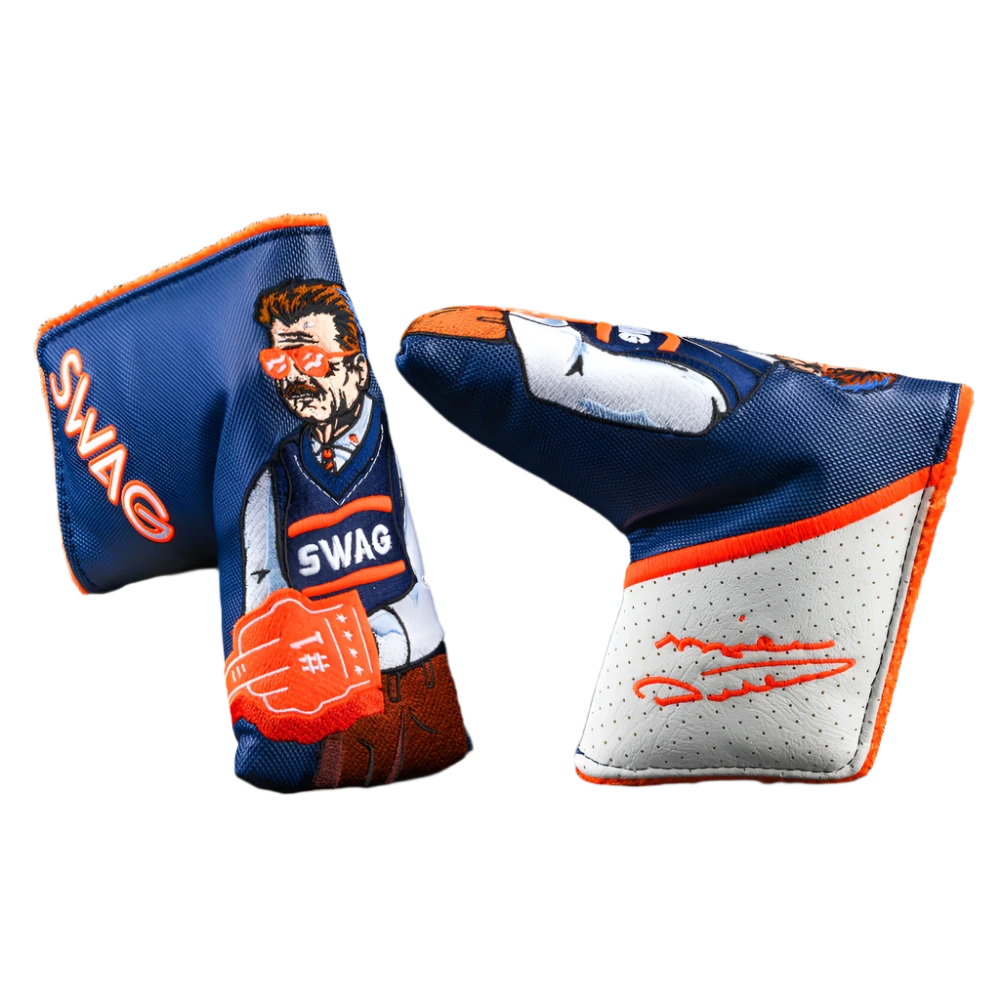 Swag Golf - Da Coach (Mike Ditka) Middle Finger Blade Putter Headcover - The Golf Guys Online