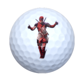 New Novelty Superhero Golf Balls