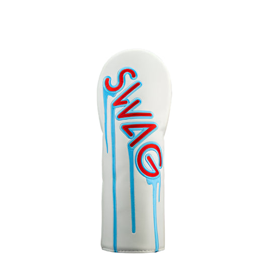 Swag Golf - Dripping SWAG White Starter Box Fairway Wood Headcover - The Golf Guys Online
