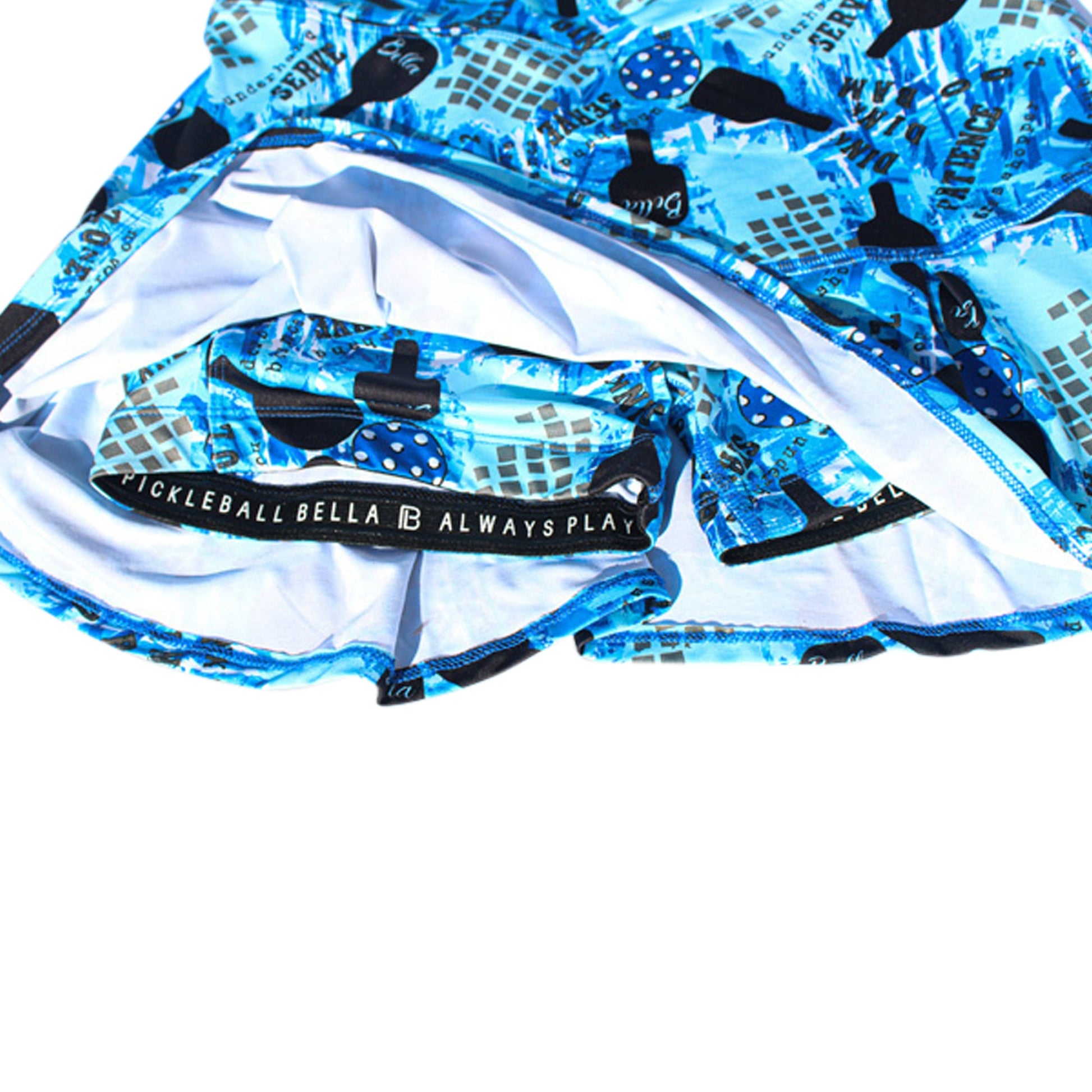 PB Drop Pleat Skort Graffiti 2
