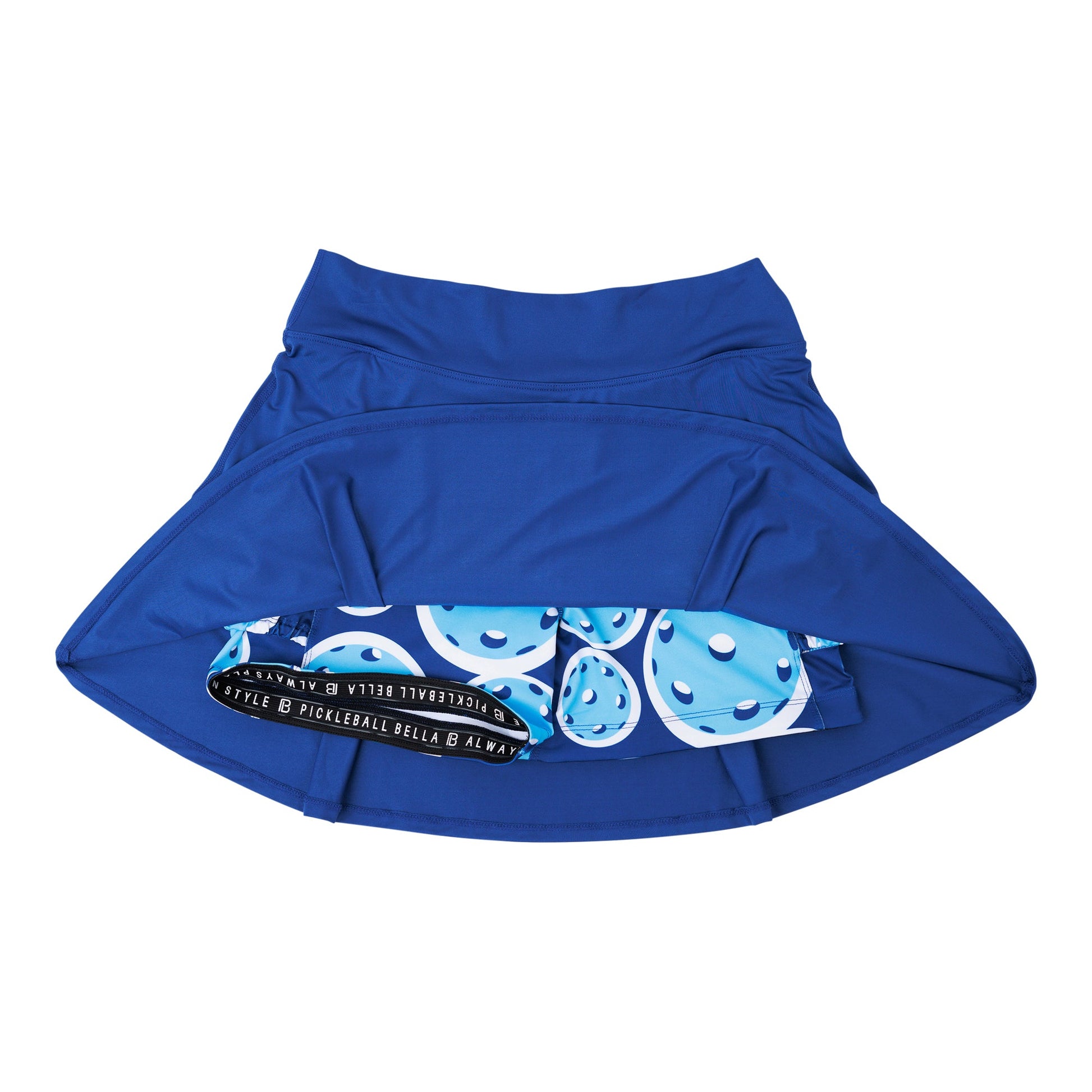 PB Drop Pleat Skort Navy with Double Bounce