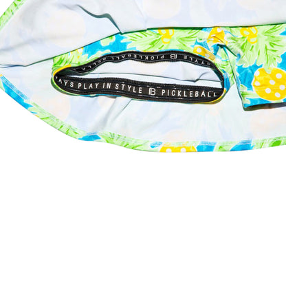 PB Drop Pleat Skort Palms 1