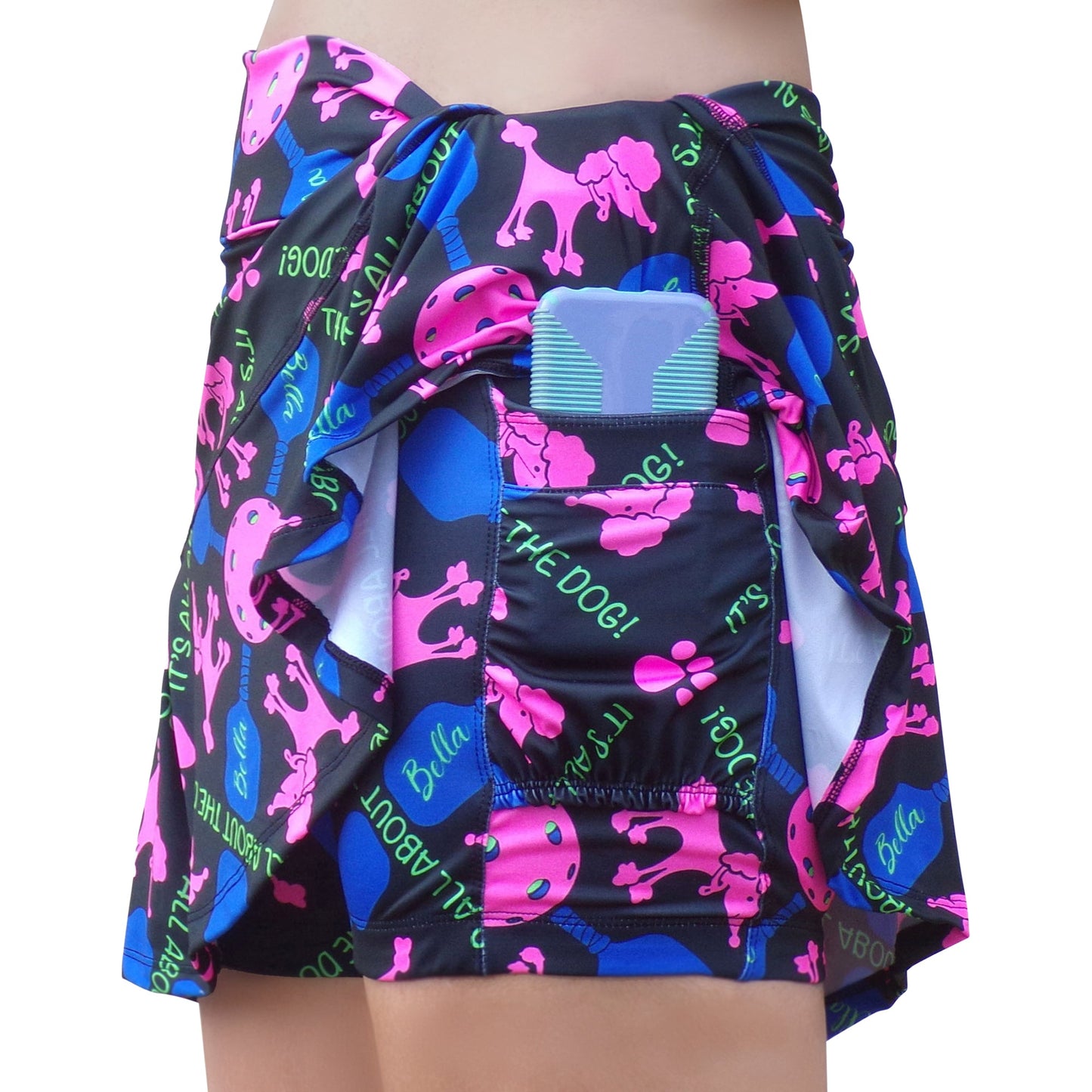 PB Drop Pleat Skort Pickles