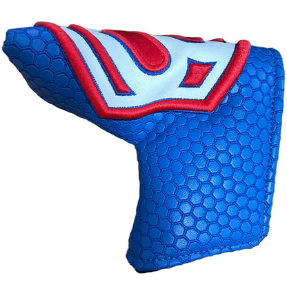 Limited Bettinardi 2022 Jumbo Hex B Specialty Run Blade Putter Headcover Blue/White/Red
