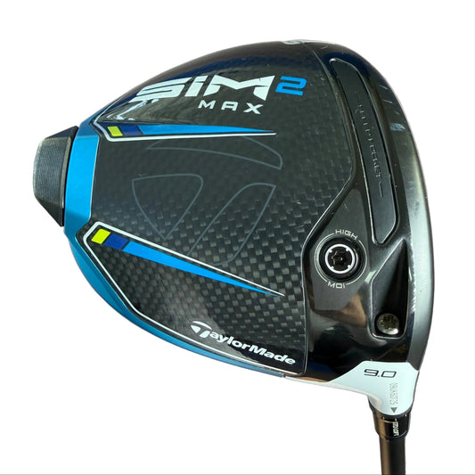 Pre-Owned TaylorMade SIM2 MAX Driver (9.0) w/ Rouge 60 Flex-X (Extra Stiff) 45.75" Right Hand Graphite Shaft (Above Average)