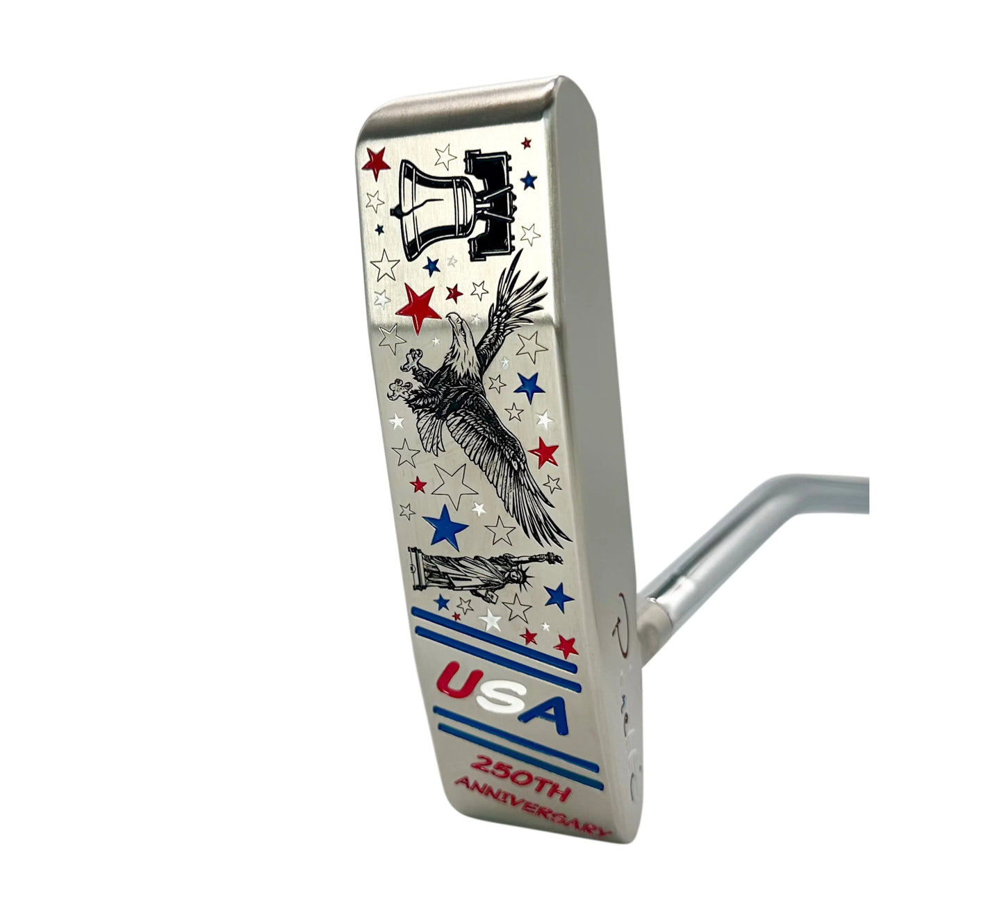 Limited Piretti Workshop 2026 USA 250th Anniversary Edition Cortino 2 Welded Single Bend Putter