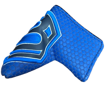 Limited Bettinardi 2022 Jumbo Hex B Specialty Run Blade Putter Headcover Dark Blue/Black/White