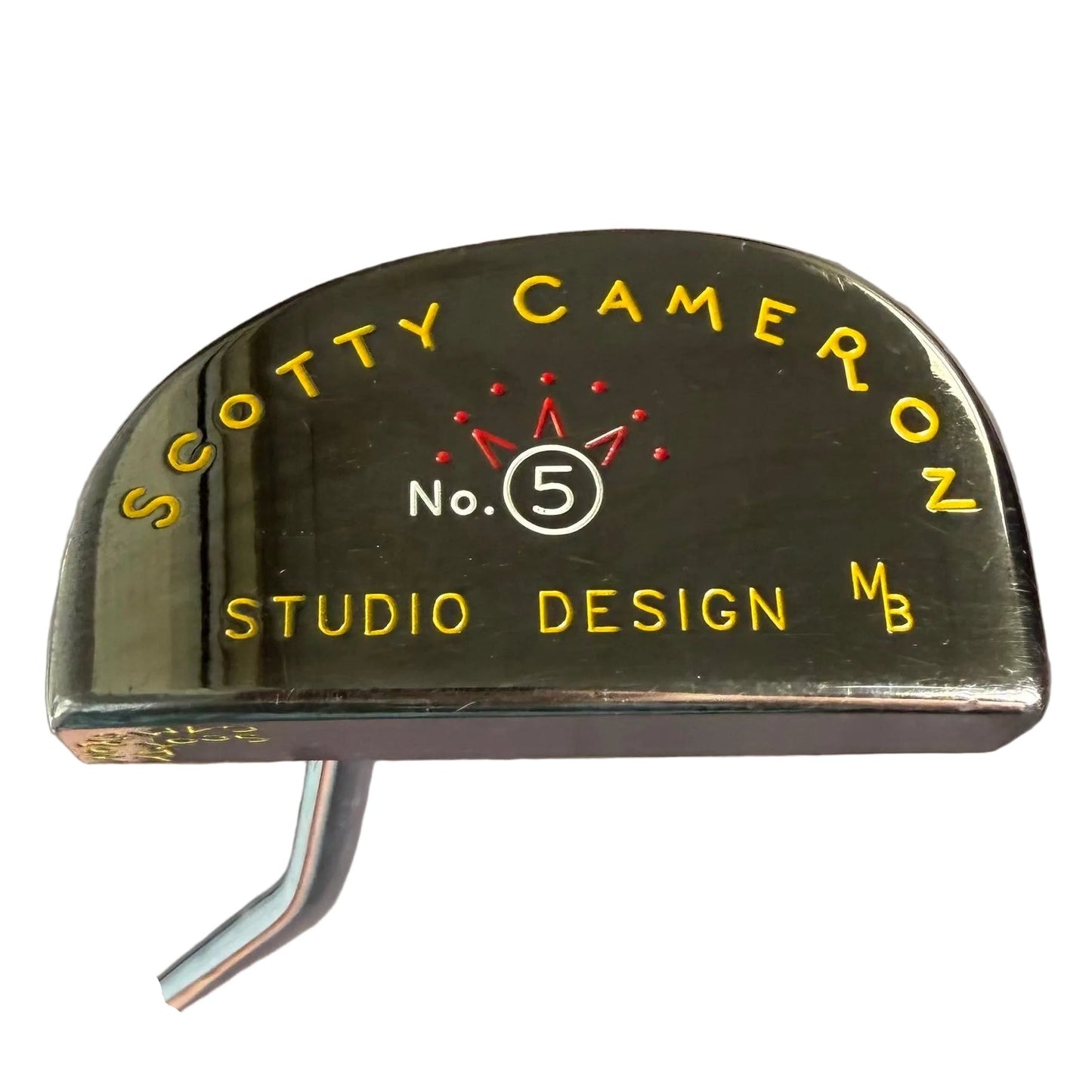 Pre-Owned Scotty Cameron Studio Design No.5 MB: Limited Mid-Mallet Putter W/36 Inch Steel Shaft (Average))