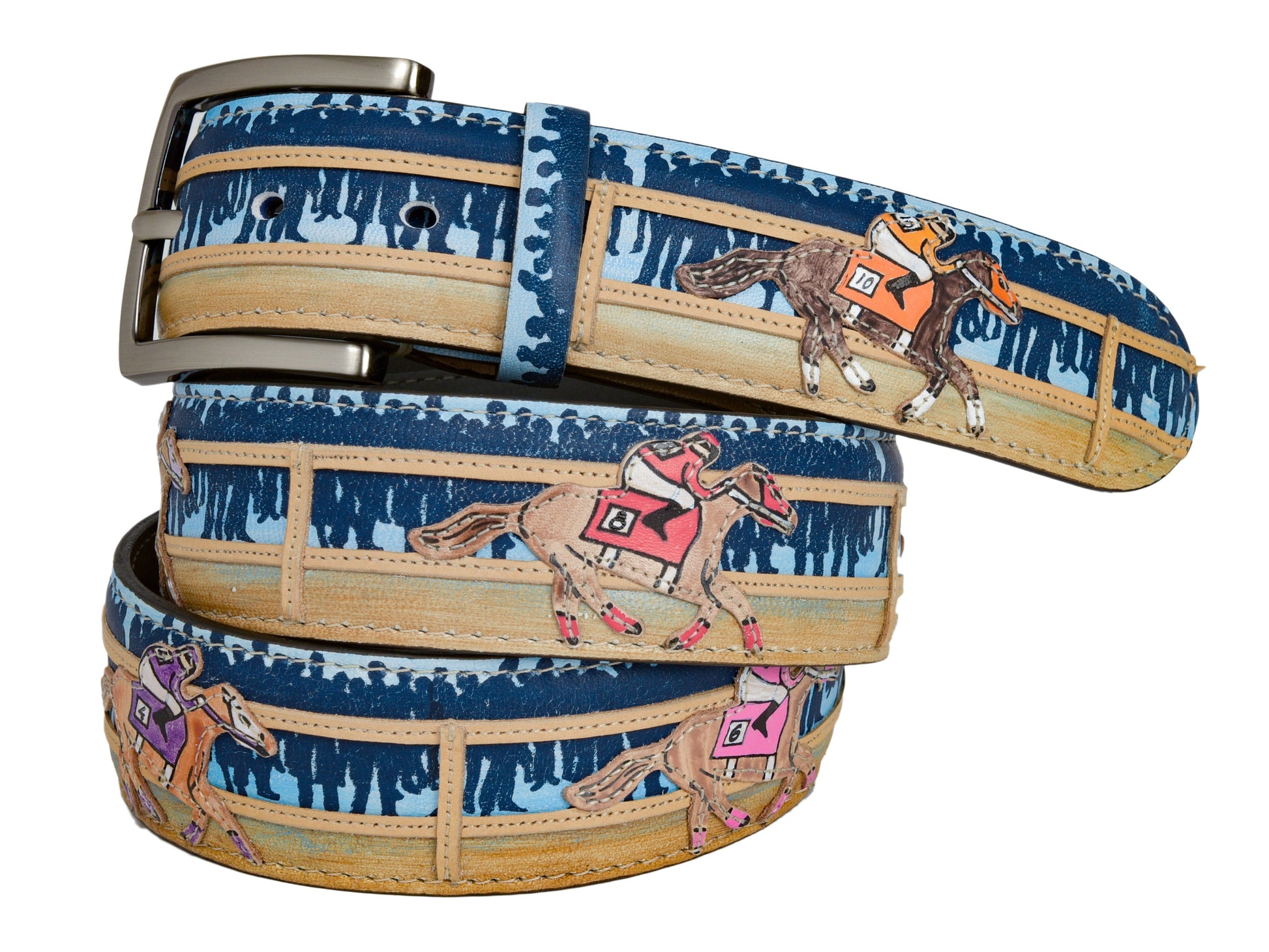 Limited Edition Calf Skin Artistic Belt Derby - The Golf Guys Online