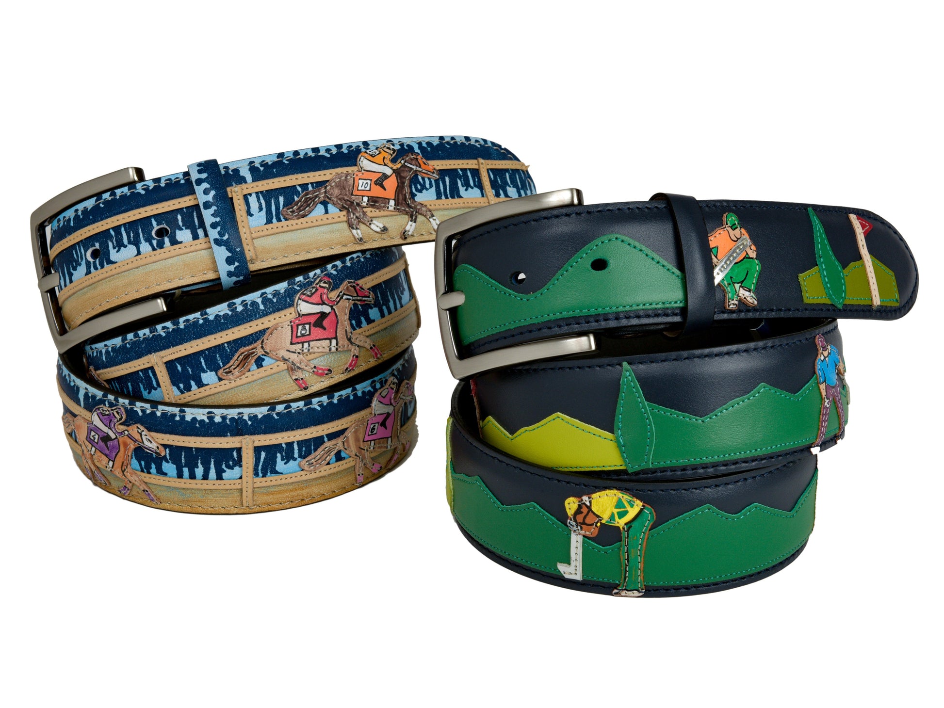 Limited Edition Calf Skin Artistic Belt Derby - The Golf Guys Online