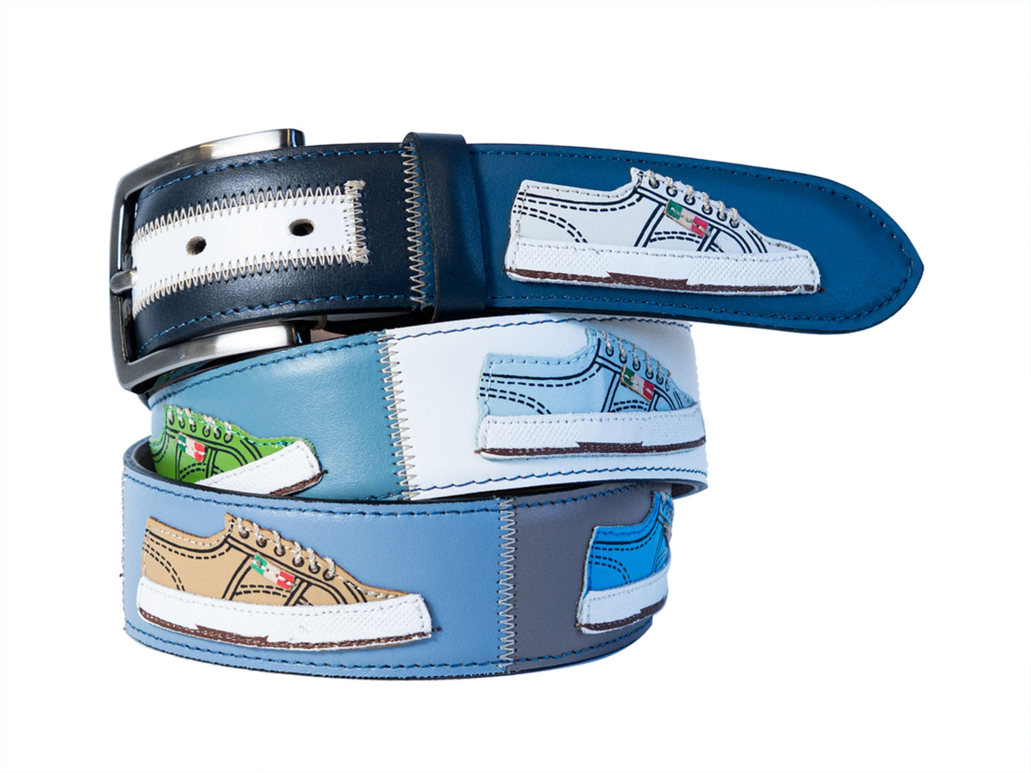Limited Edition Calf Skin Artistic Belt Sneaker Lifestyle - The Golf Guys Online